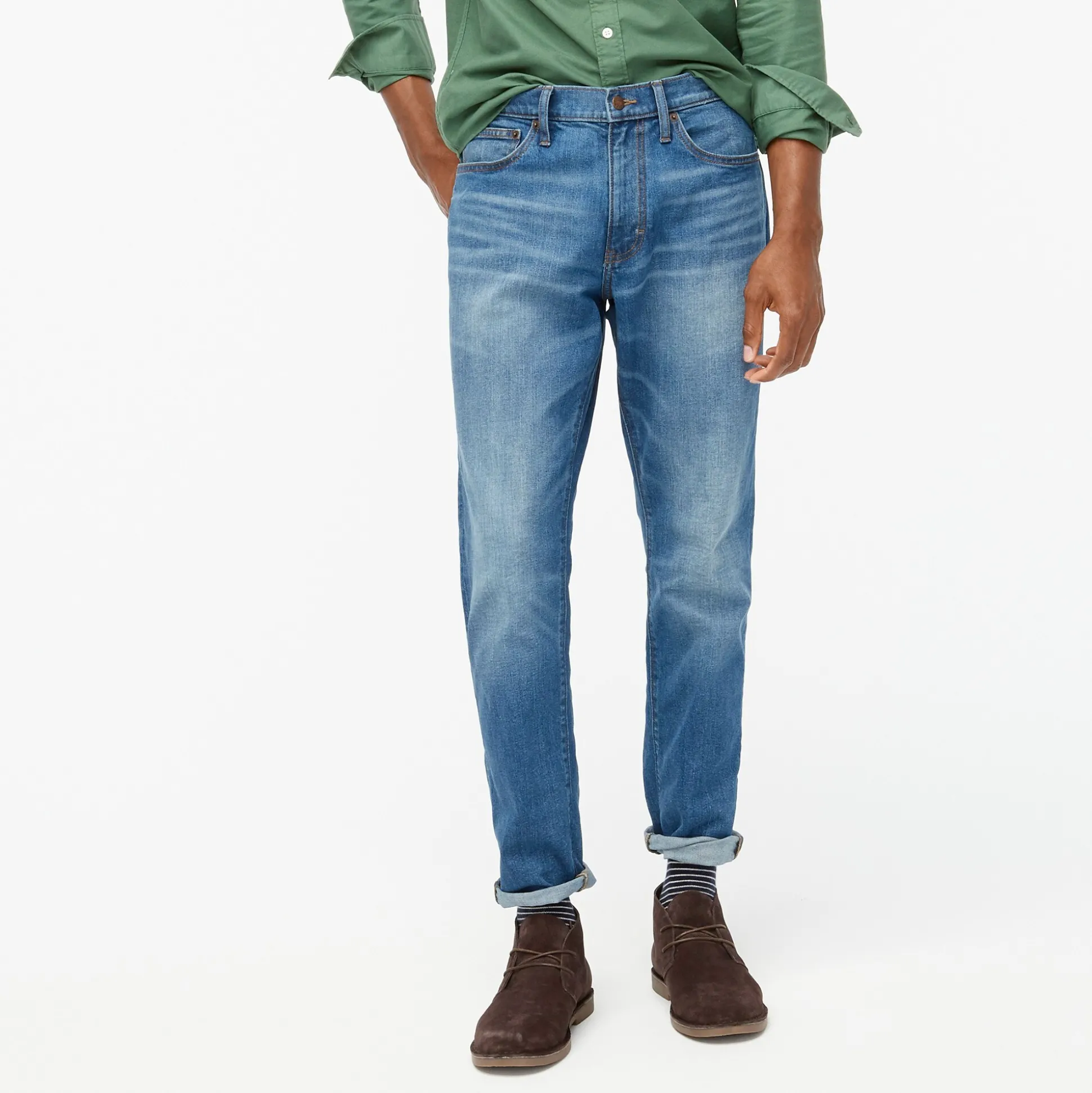 Factory: Athletic Slim-Fit Jean In Signature Flex For Men>J.Crew Factory Clearance