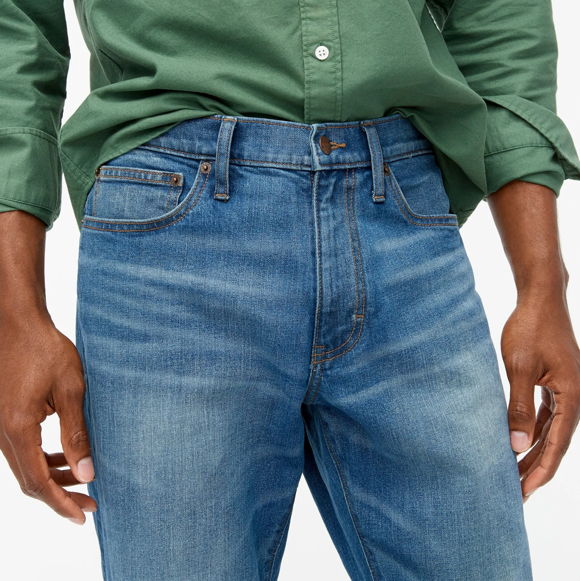 Factory: Athletic Slim-Fit Jean In Signature Flex For Men>J.Crew Factory Clearance