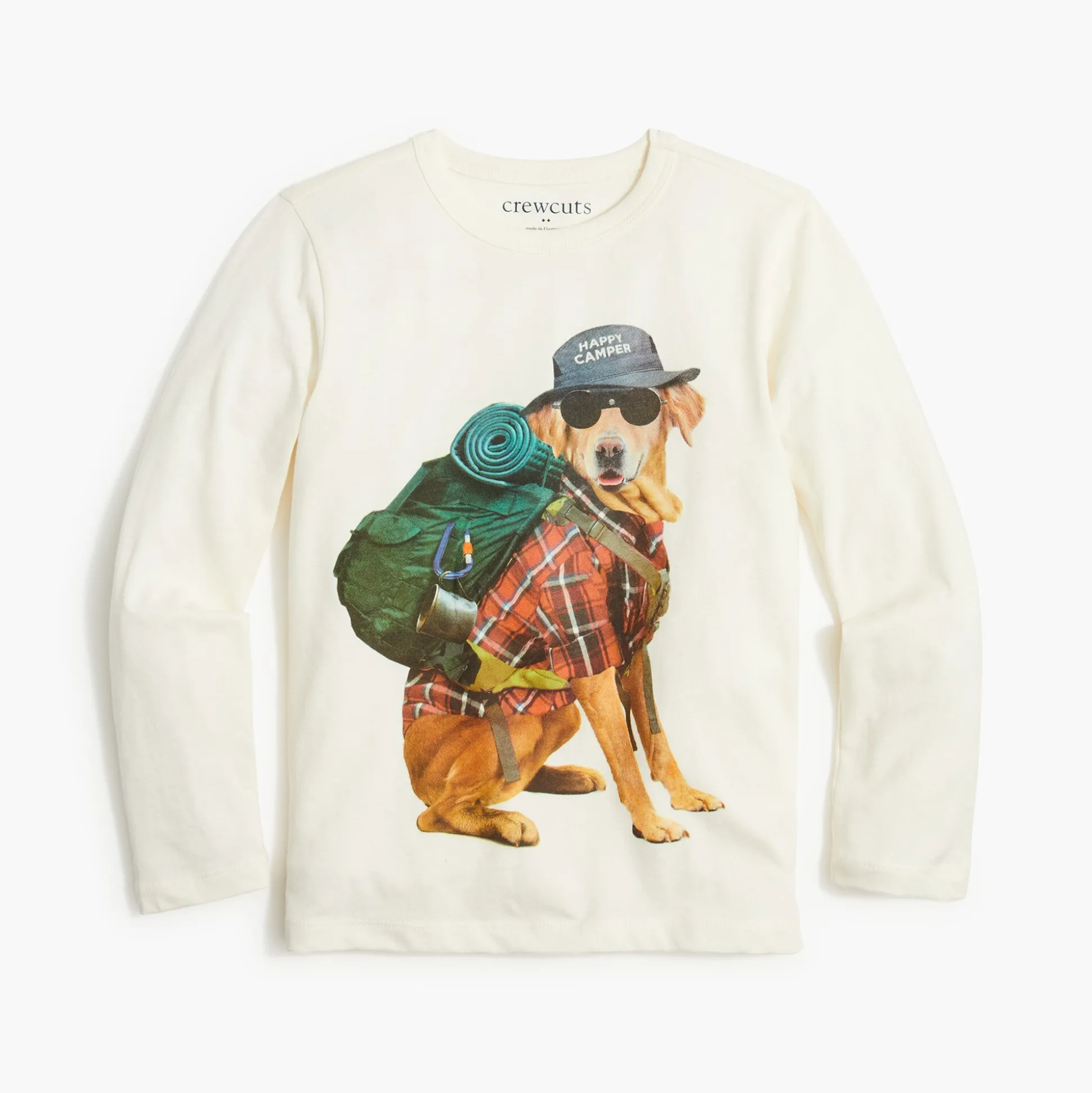 Factory: Boys' Camping Dog Graphic Tee For Boys>J.Crew Factory Sale