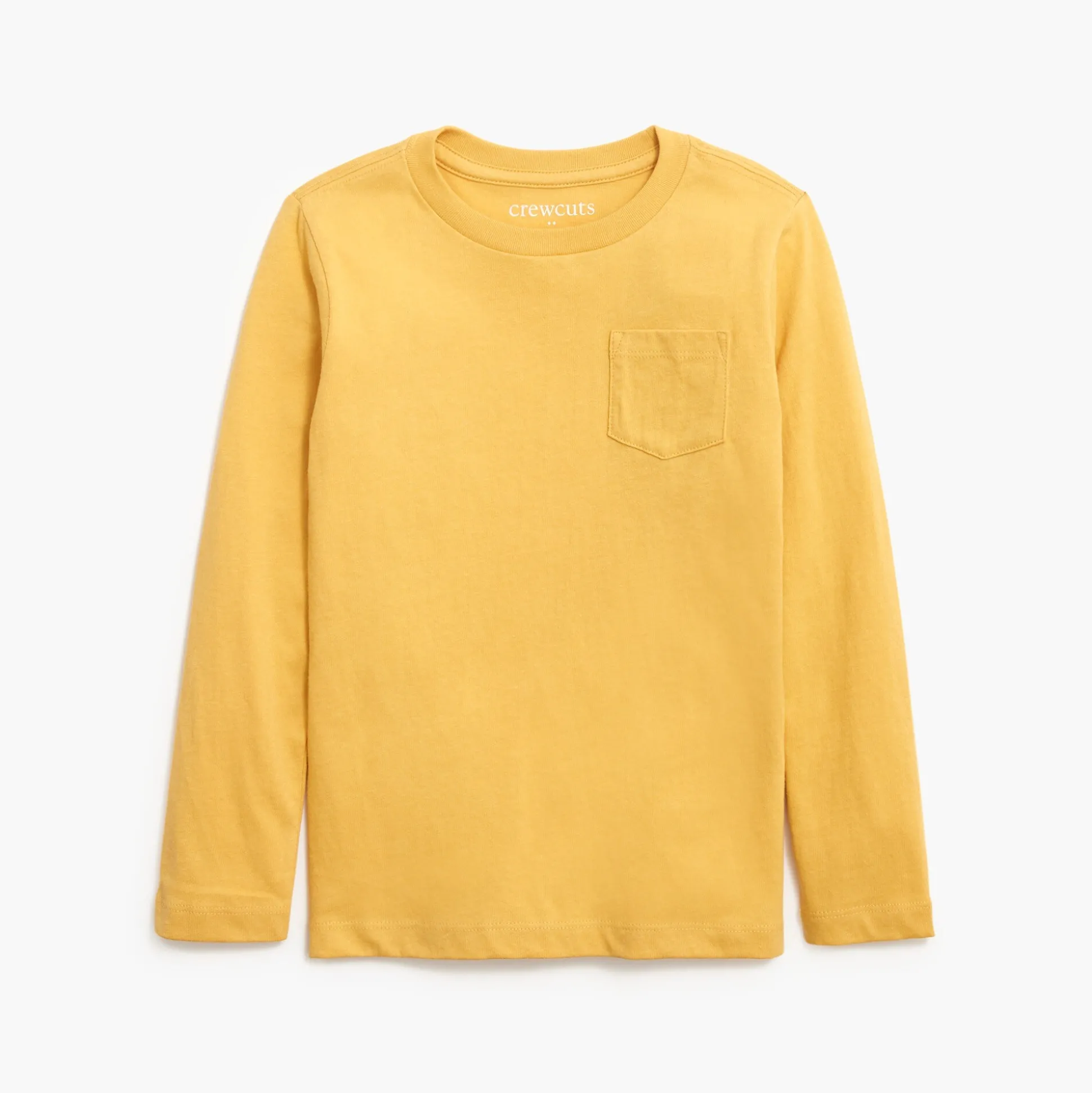 Factory: Boys' Long-Sleeve Cotton Jersey Pocket Tee For Boys>J.Crew Factory Flash Sale