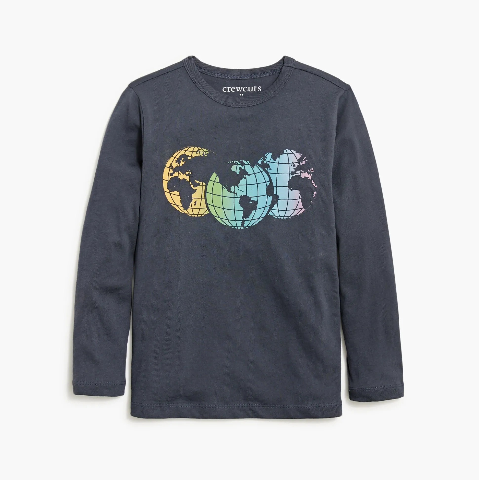 Factory: Boys' Long-Sleeve Planet Graphic Tee For Boys>J.Crew Factory Shop