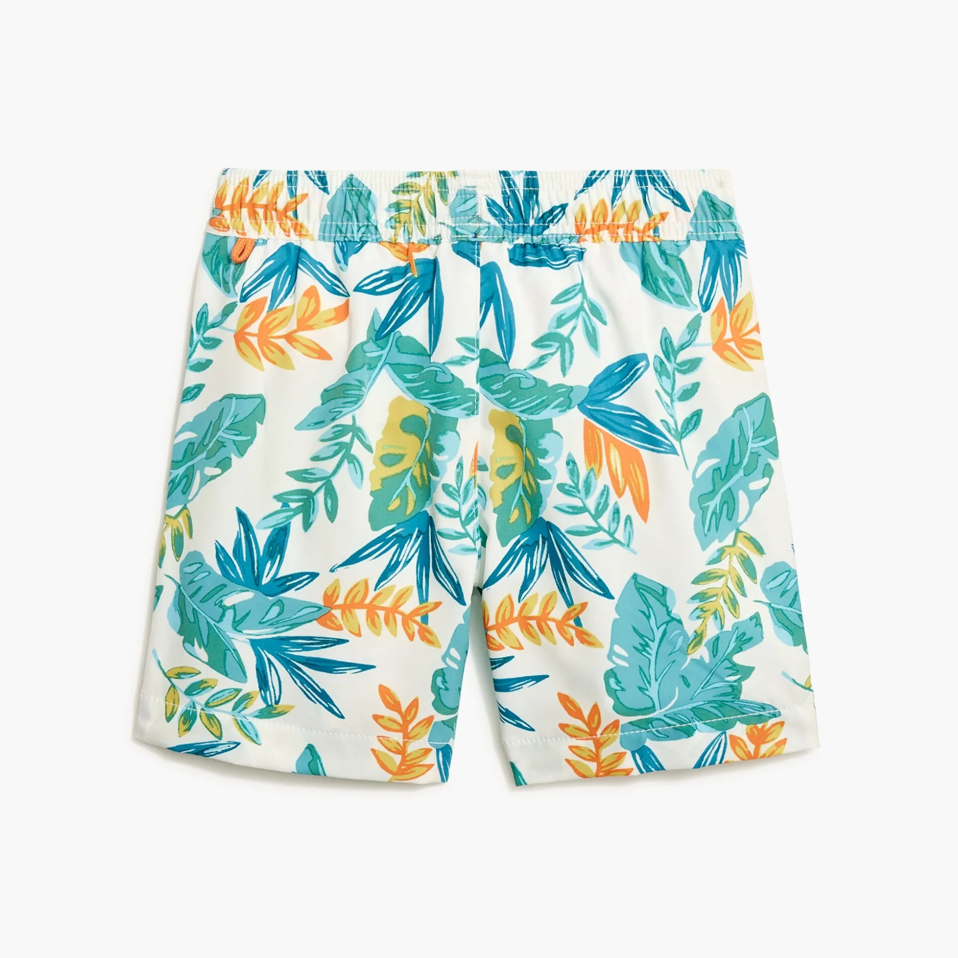 Factory: Boys' Palm Tree-Print Swim Trunk For Boys>J.Crew Factory Sale