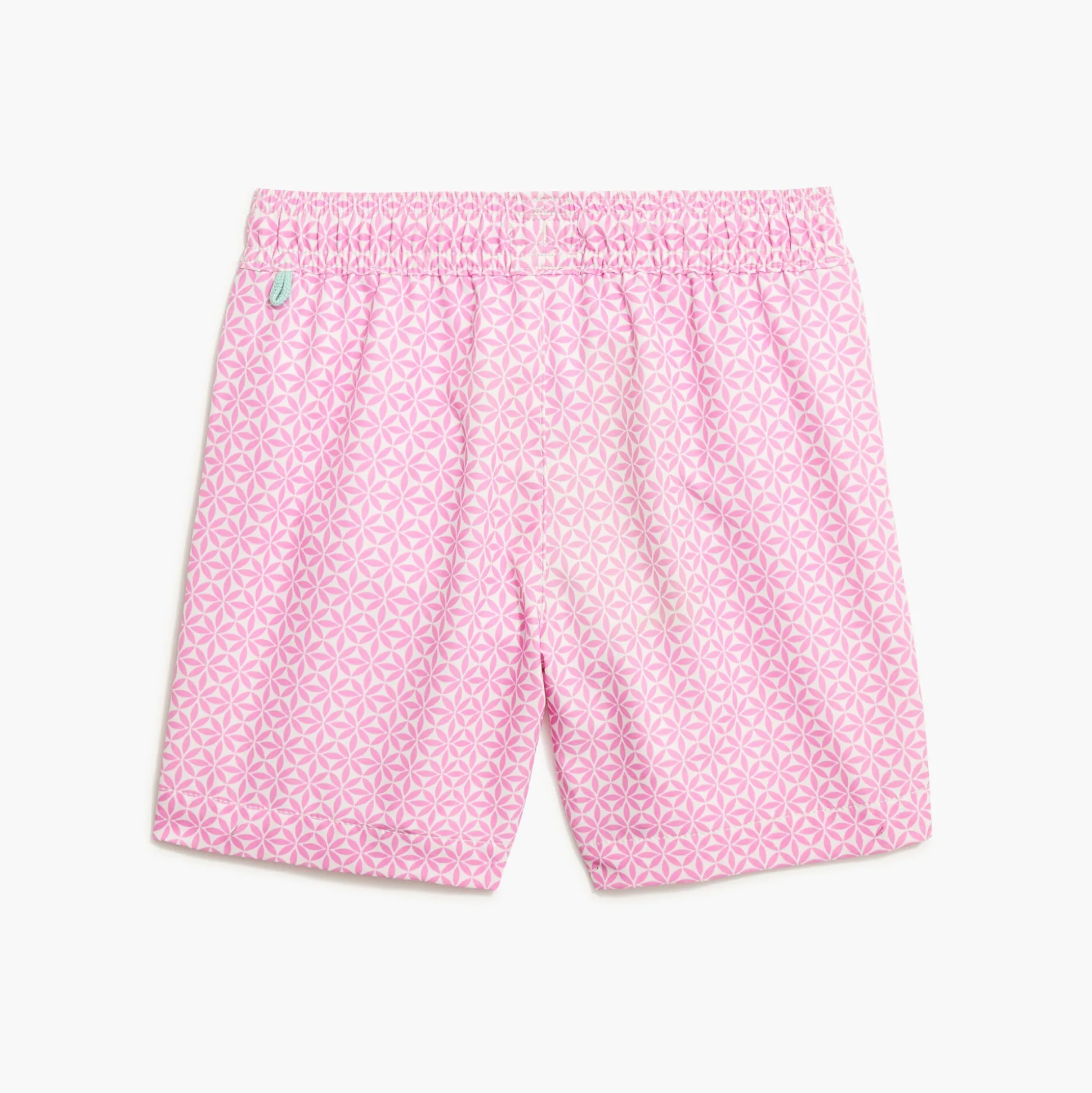 Factory: Boys' Pink Geometric Swim Trunk For Boys>J.Crew Factory Clearance