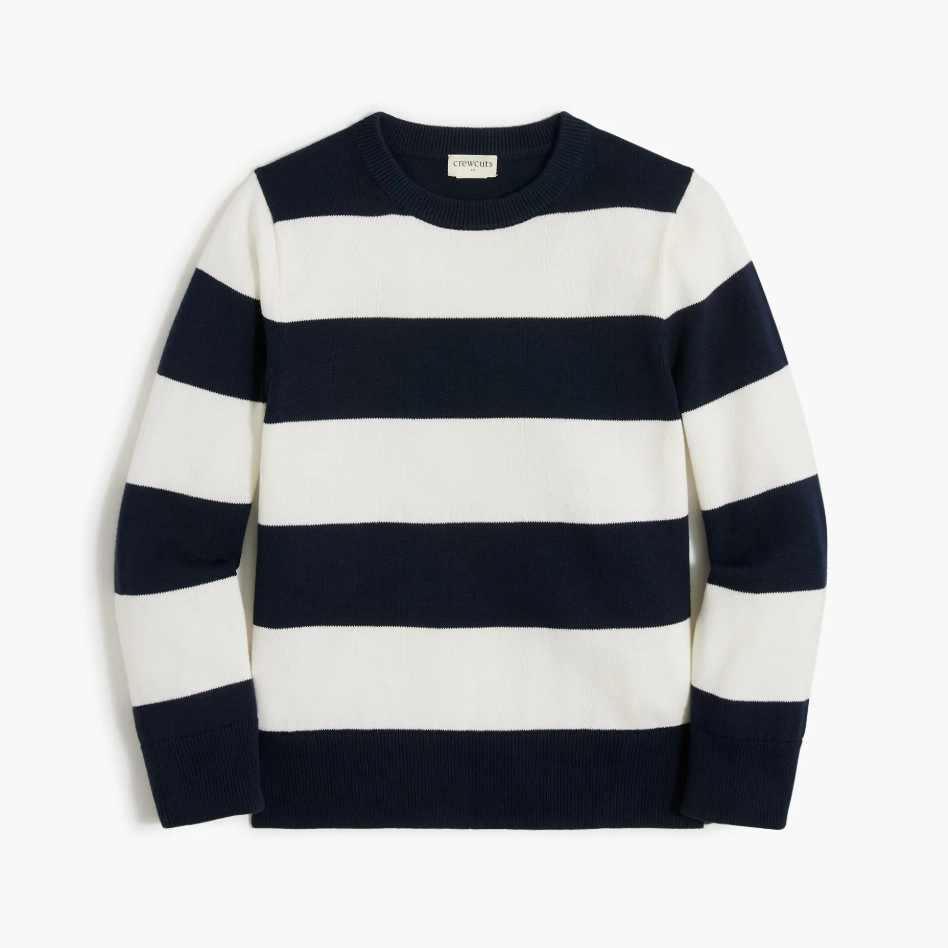 Factory: Boys' Rugby Stripe Cotton Crewneck Sweater For Boys>J.Crew Factory New