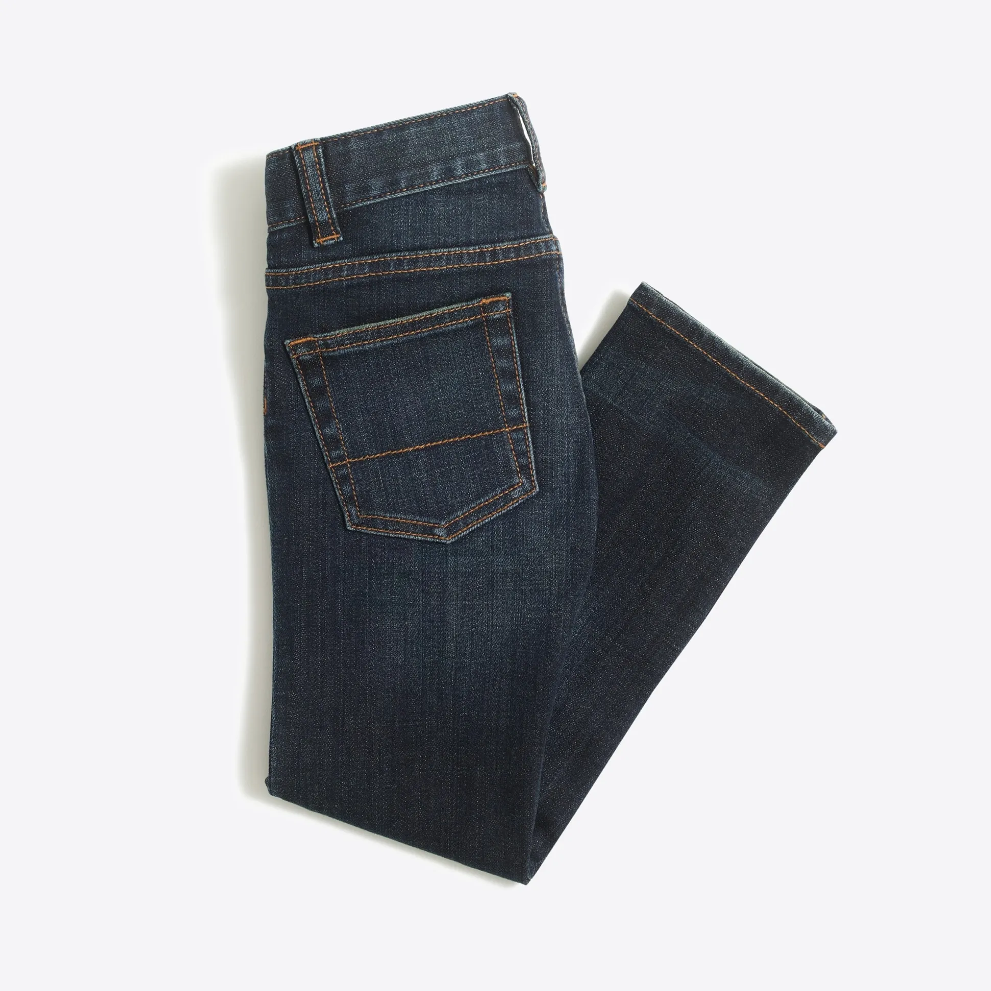 Factory: Boys' Slim-Fit Flex Denim In Dark Wash For Boys>J.Crew Factory Best Sale