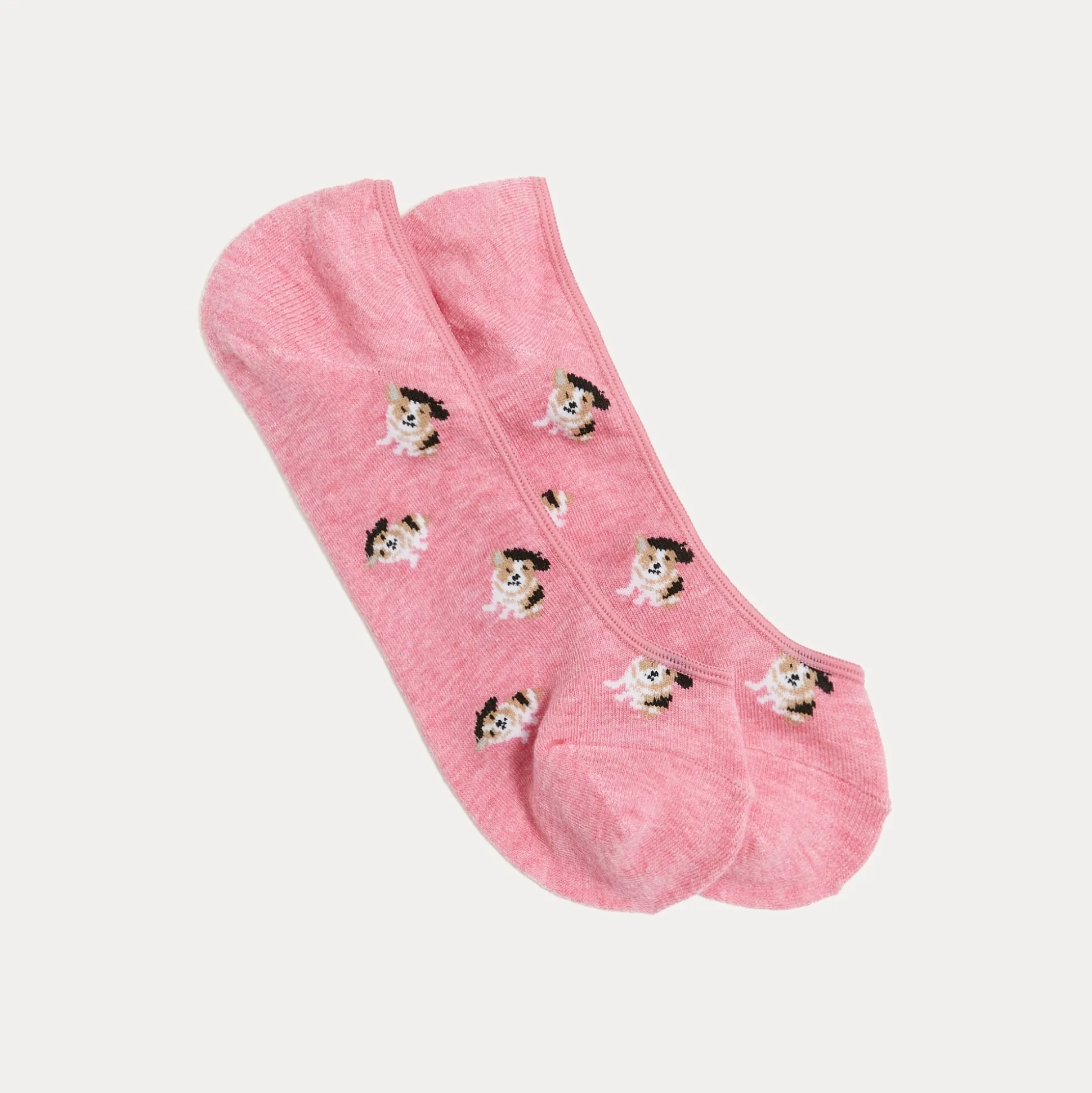Factory: Corgis In Berets No-Show Socks For Women>J.Crew Factory Cheap
