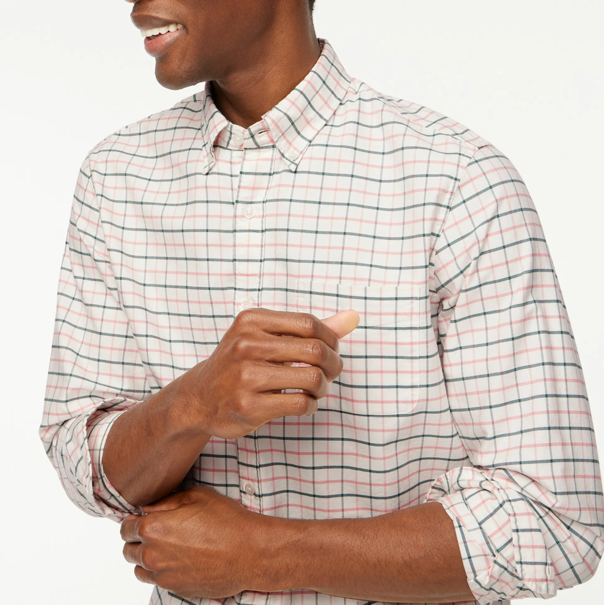 Factory: Flex Oxford Casual Shirt For Men>J.Crew Factory Online