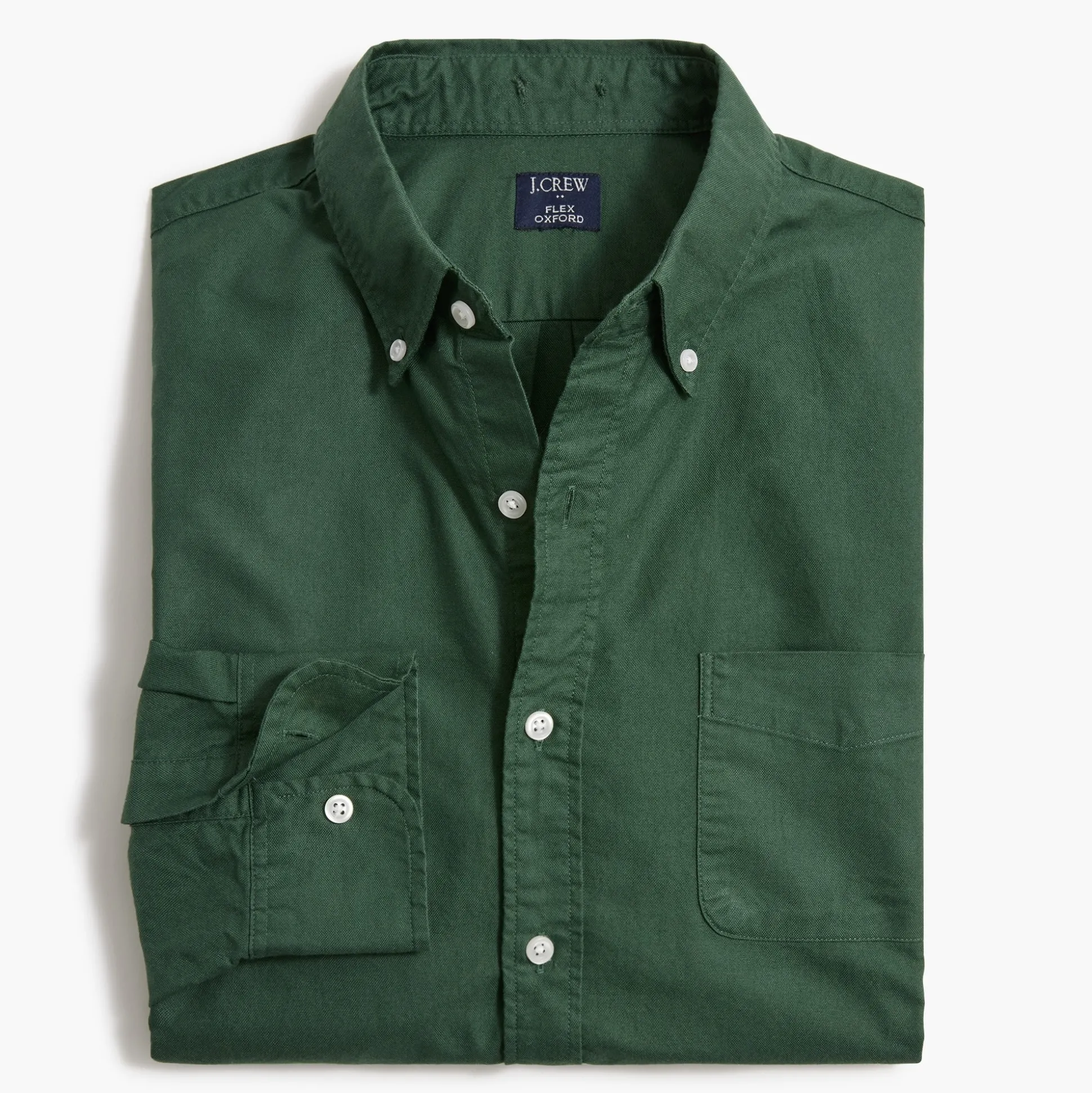 Factory: Flex Oxford Casual Shirt For Men>J.Crew Factory Discount