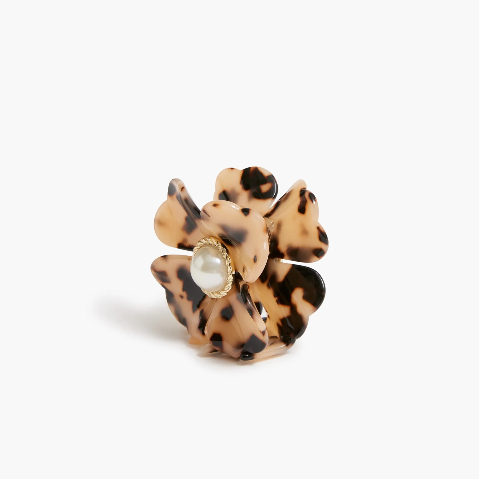 Factory: Flower With Pearl Claw Clip For Women>J.Crew Factory Cheap