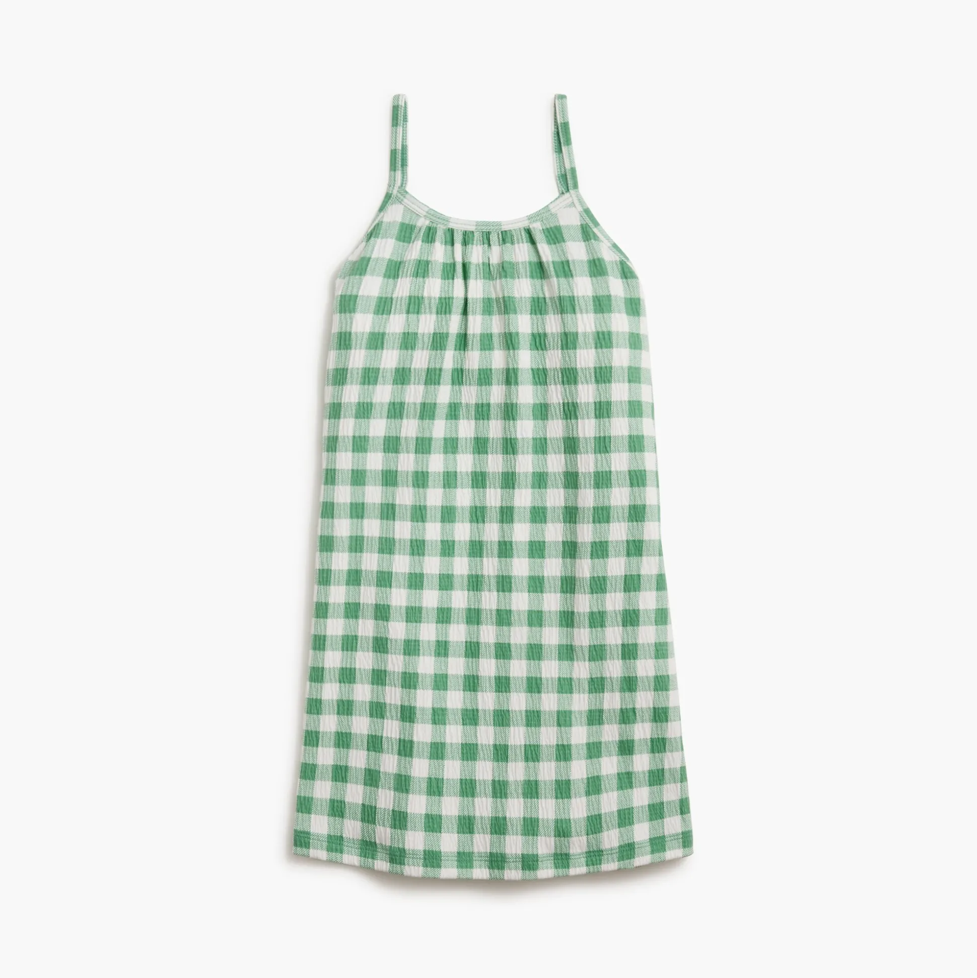 Factory: Girls' Gingham Two-Piece Dress Set For Girls>J.Crew Factory Best Sale