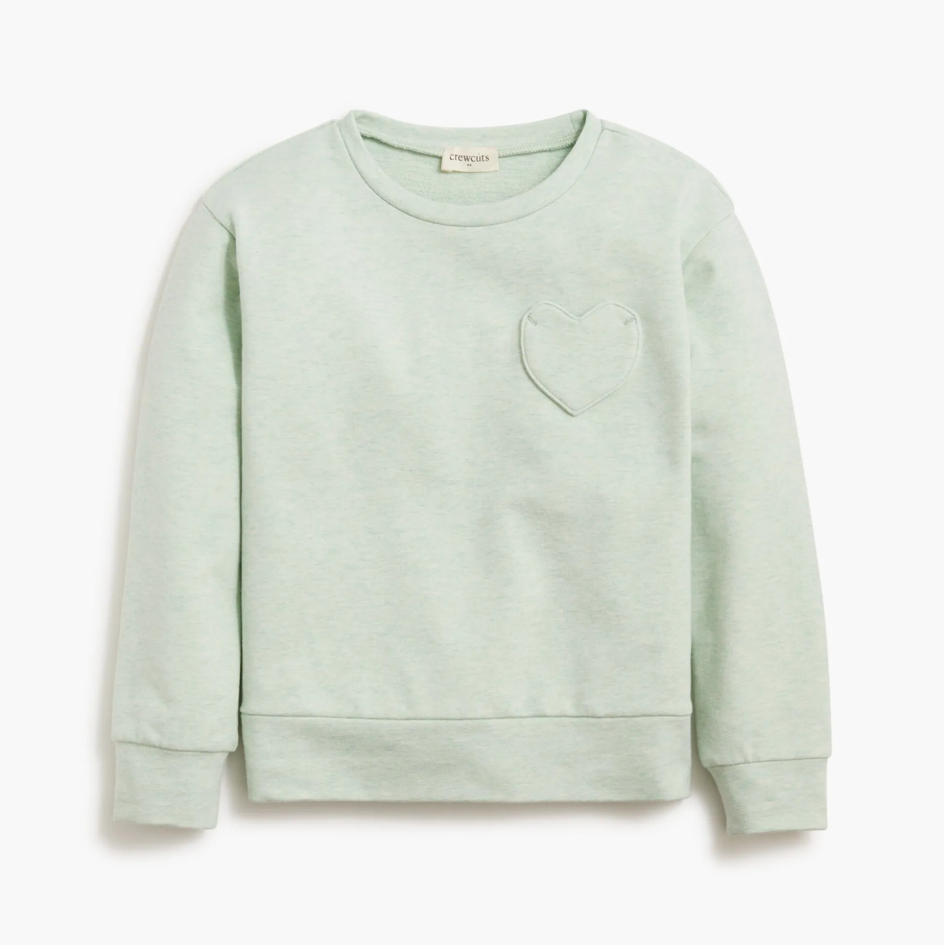 Factory: Girls' Sweatshirt With Heart Pocket For Girls>J.Crew Factory Online