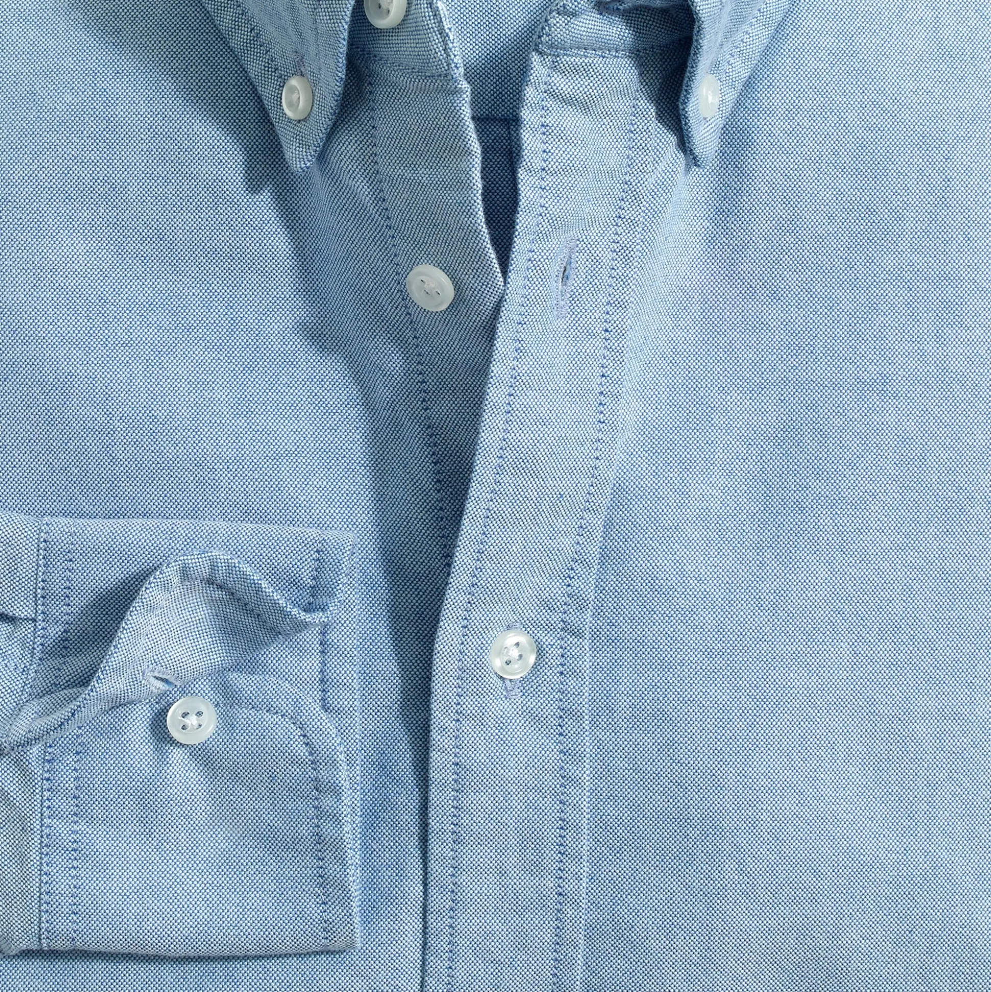 Factory: Kids' Long-Sleeve Stretch Oxford Shirt For Boys>J.Crew Factory Cheap