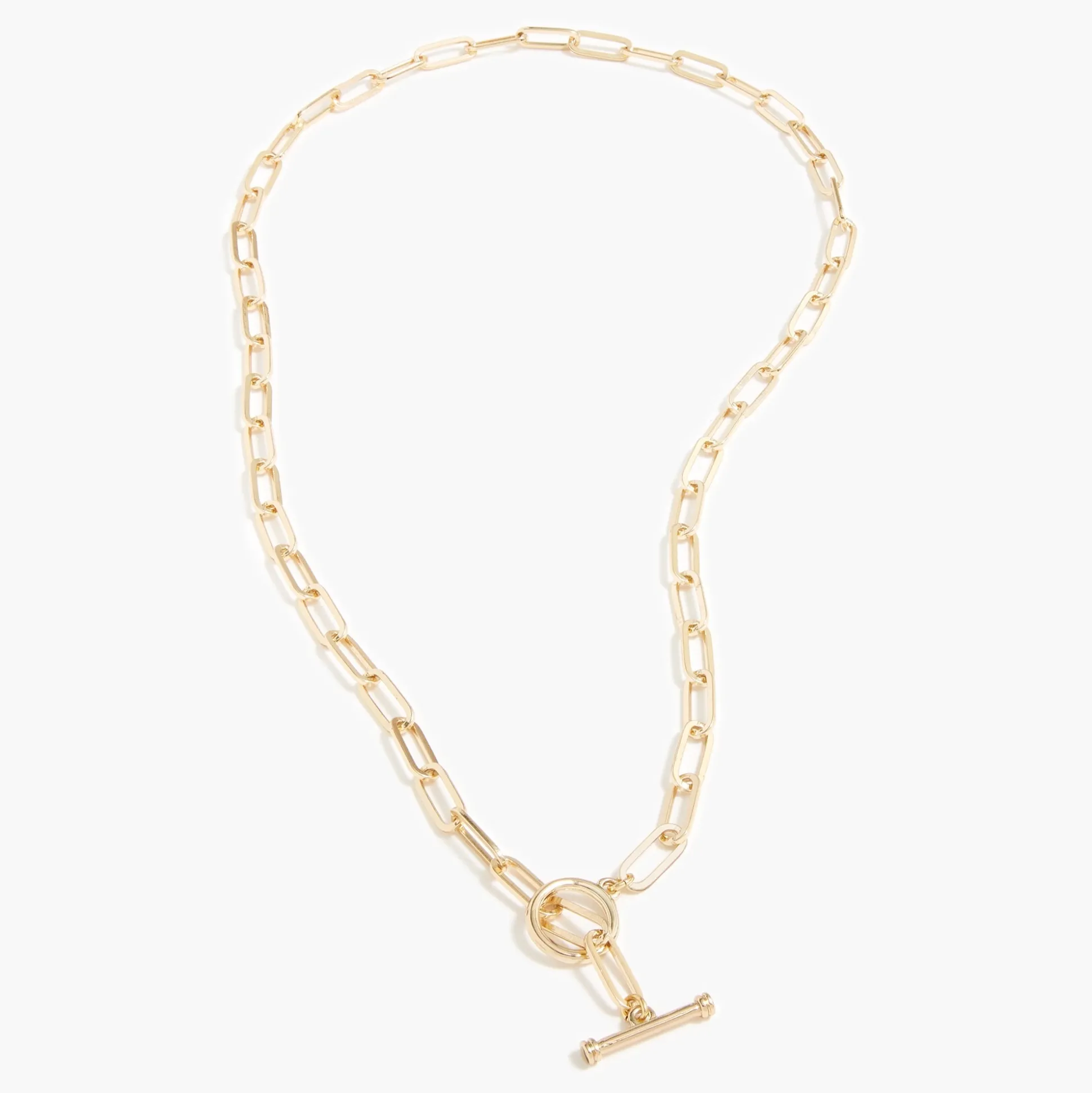Factory: Large-Paper Clip Necklace With Toggle Closure For Women>J.Crew Factory Cheap