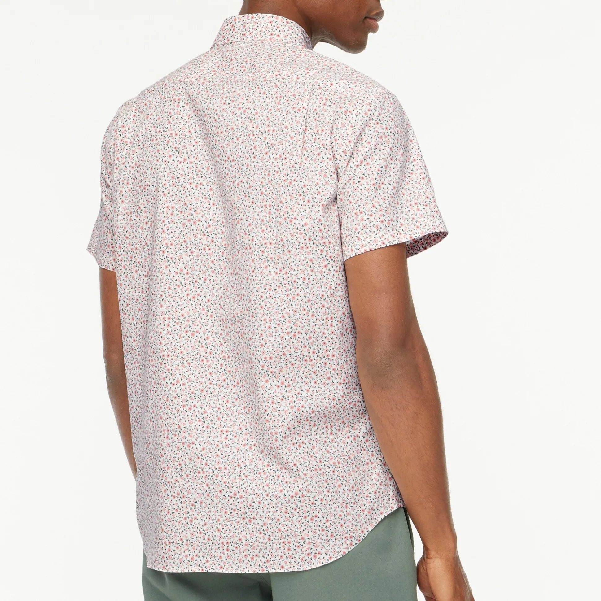 Factory: Printed Short-Sleeve Slim Flex Casual Shirt For Men>J.Crew Factory Best