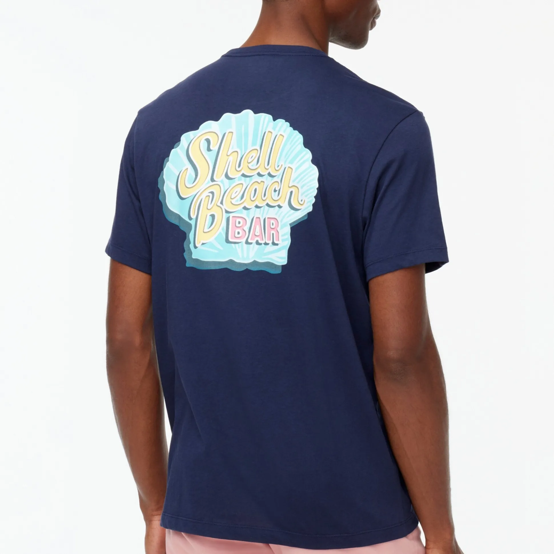 Factory: Shell Beach Bar Graphic Tee For Men>J.Crew Factory Online
