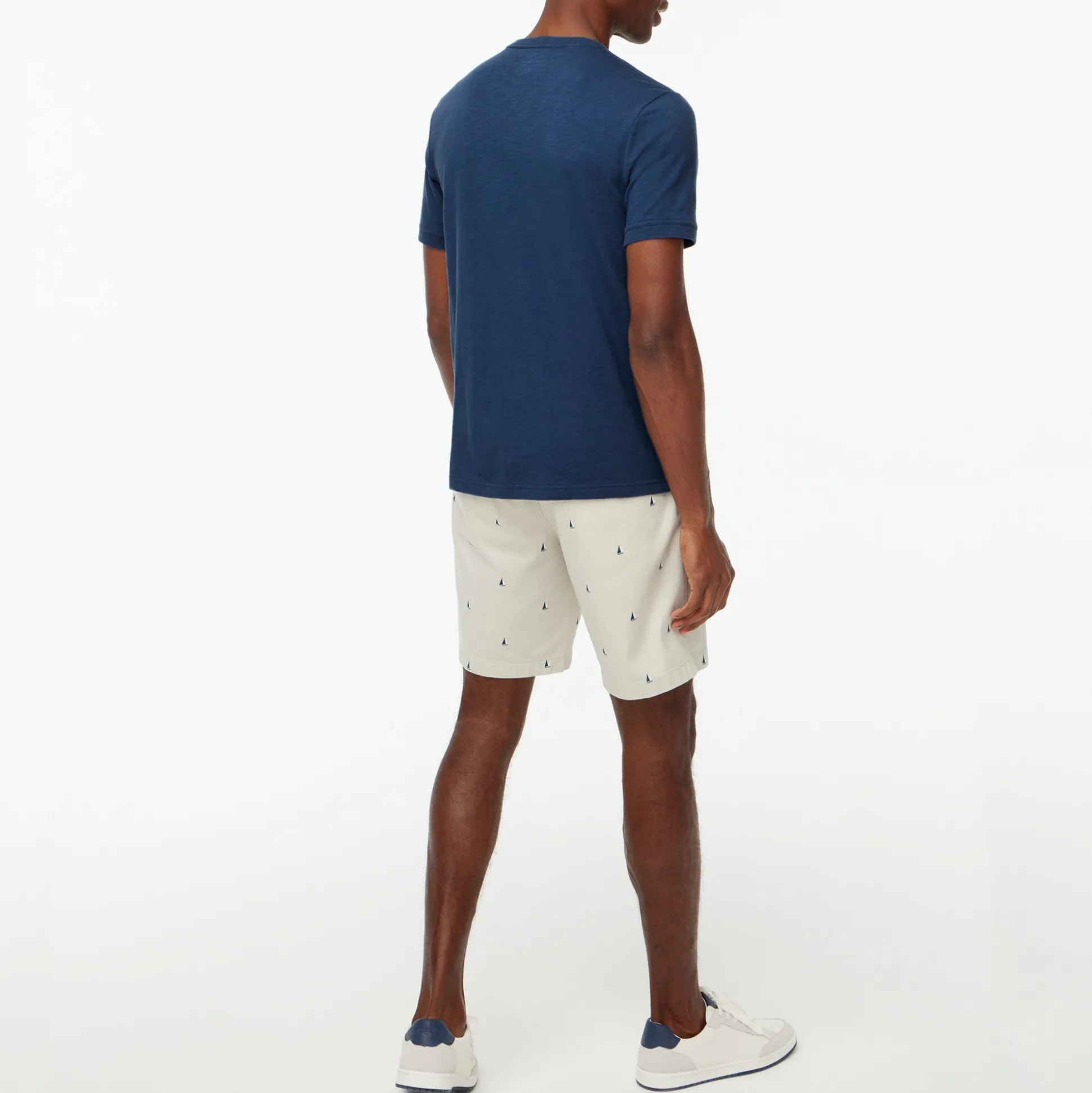 Factory: Short-Sleeve Henley In Slub Cotton For Men>J.Crew Factory Clearance