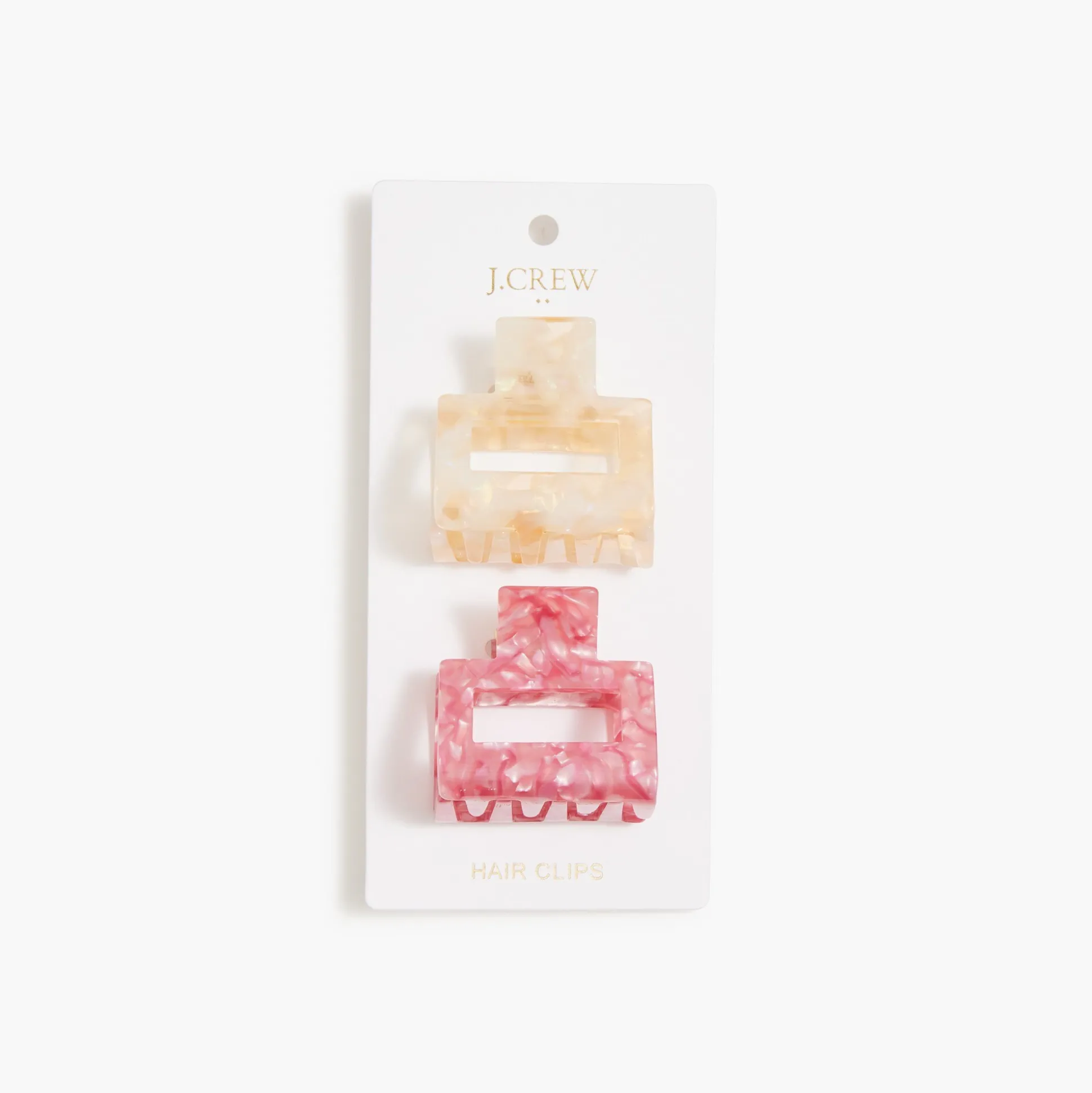 Factory: Small Rectangular Hair Clips Set For Women>J.Crew Factory Cheap